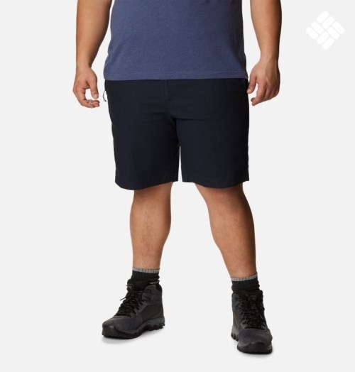 Men's Columbia Flex ROC Shorts Black | Plus Size CA-VC508